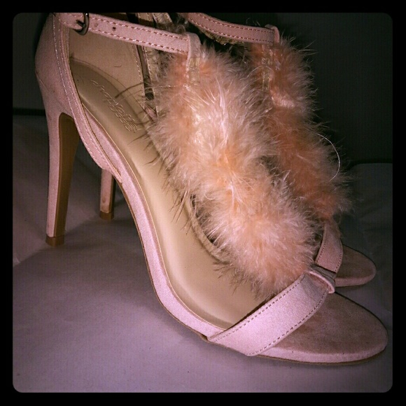 Shoes - Feather Stilettos